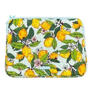 Vera Bradley Laptop Sleeve Case – Retired “Lemon Grove” Print – 14x11x1